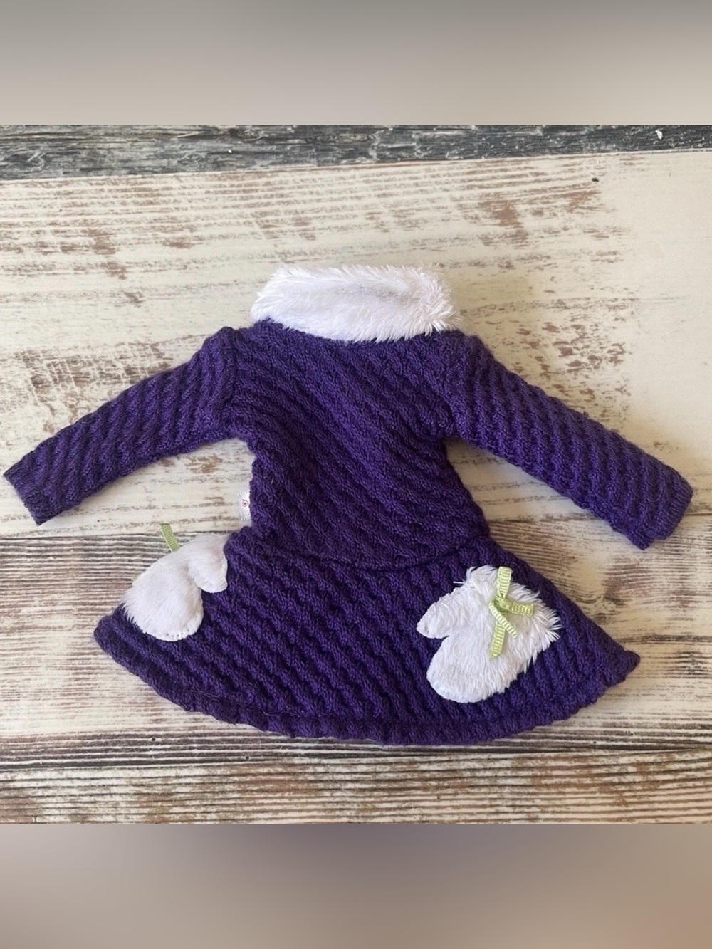 American Girl WELLIEWISHERS Doll CASUALLY COZY Outfit - 14.5” Doll DRESS Only
